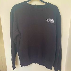Black North Face Crewneck Sweatshirt